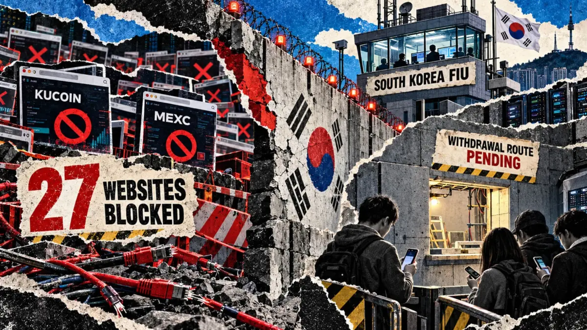 South Korea Locks Out Crypto Users as 27 Exchange Sites Go Dark Amid Unregistered Operator Crackdown